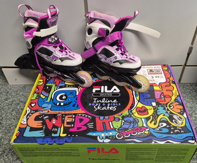 Fila Junior J-One G Inlineskates Verstellbar 28-32 Kinder