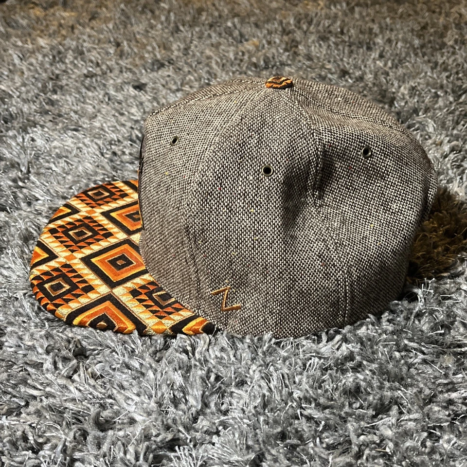 Gorra Zephyr The Z Ala Cuadrada Chicago Blackhawks Lana Snapback Ala Argyle Foto 4 de 4