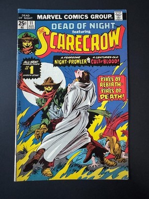 Dead of Night #11 - 1st Appearance of Scarecrow (Marvel, 1975) VF-