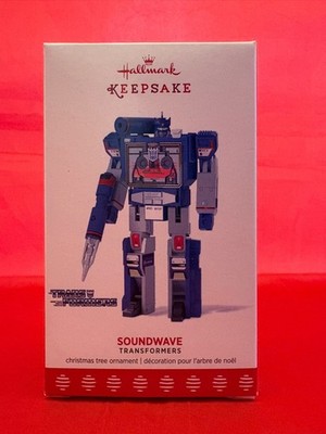 IN USA NOW! 2017 Transformers Hallmark Keepsake Soundwave Ornament MISB