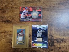 2003 Topps T205 Relic Card 2001 Bat 2000 Bat Garret Anderson 