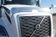 Volvo VNL Models 4th Gen 2018+ Hood Bug Shield Deflector Stainless Steel
