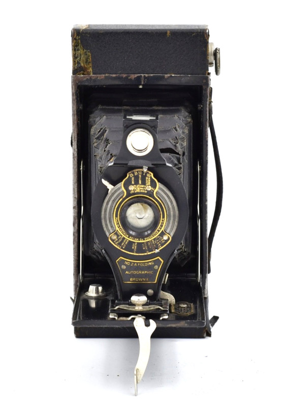 Vintage No.2A FOLDING AUTOGRAPHIC BROWNIE Camera, c-1920