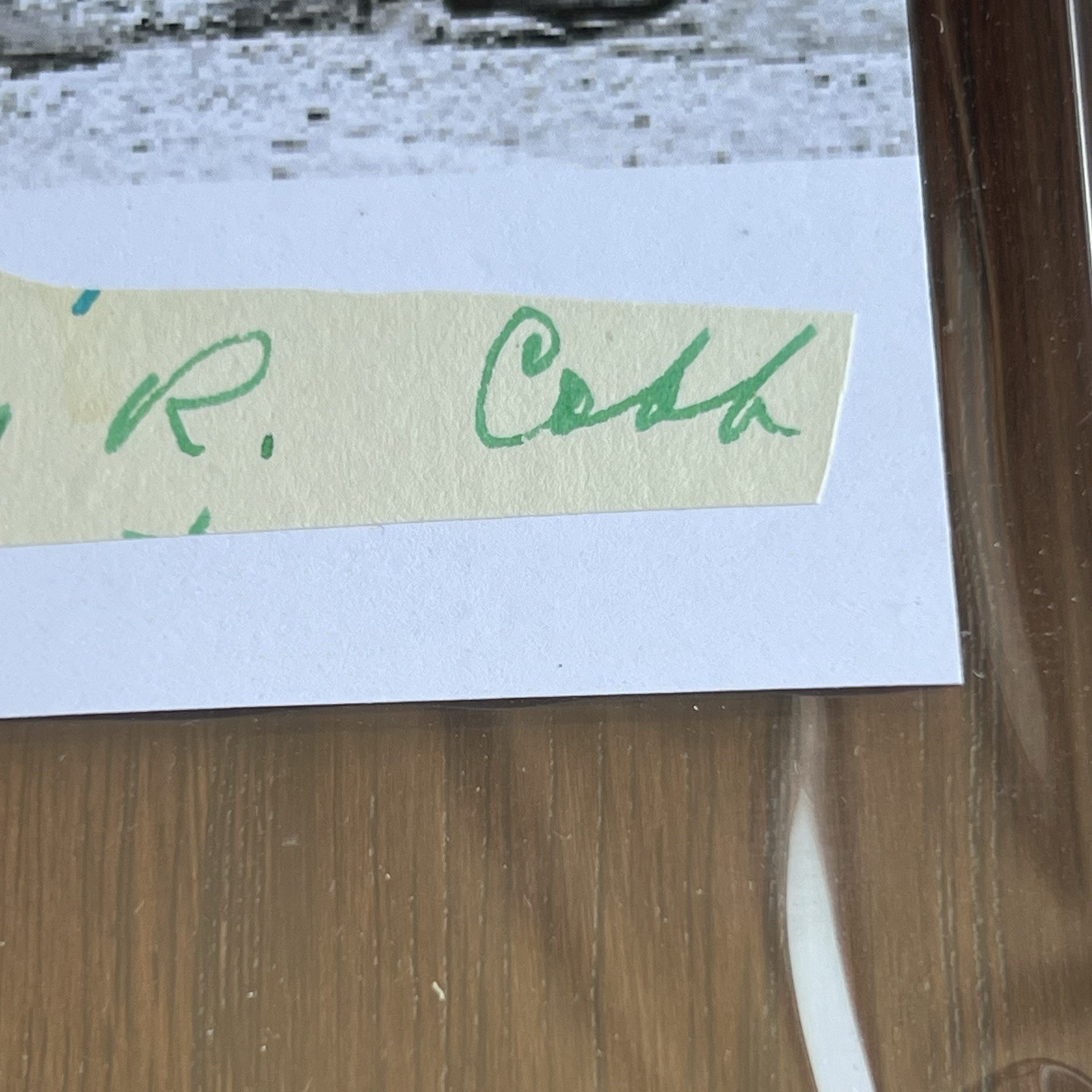 TY COBB Autograph Cut Signature Baseball Custom Card Signed * PSA Baseball view 6