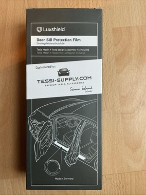 Schutzfolie für Einstiegsleiste Transparent Tesla Model Y (Alle Versionen) 4er