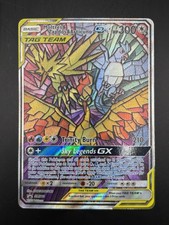 Pokémon Moltres & Zapdos & Articuno GX SM210 TAG TEAM Promo