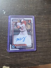 Max Wagner Auto  2024 Bowman Chrome 