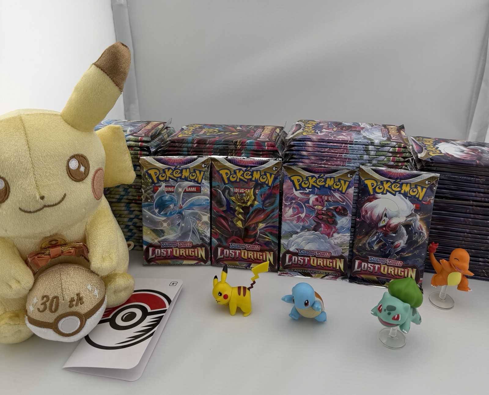 Pokemon SWSH Lost Origin Booster Pack 10 Cards, Art Set (4 sealed packs)