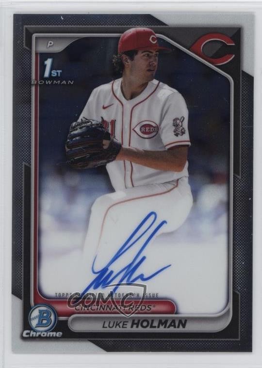2024 Bowman Draft Chrome Prospect Auto Luke Holman #CPA-LH