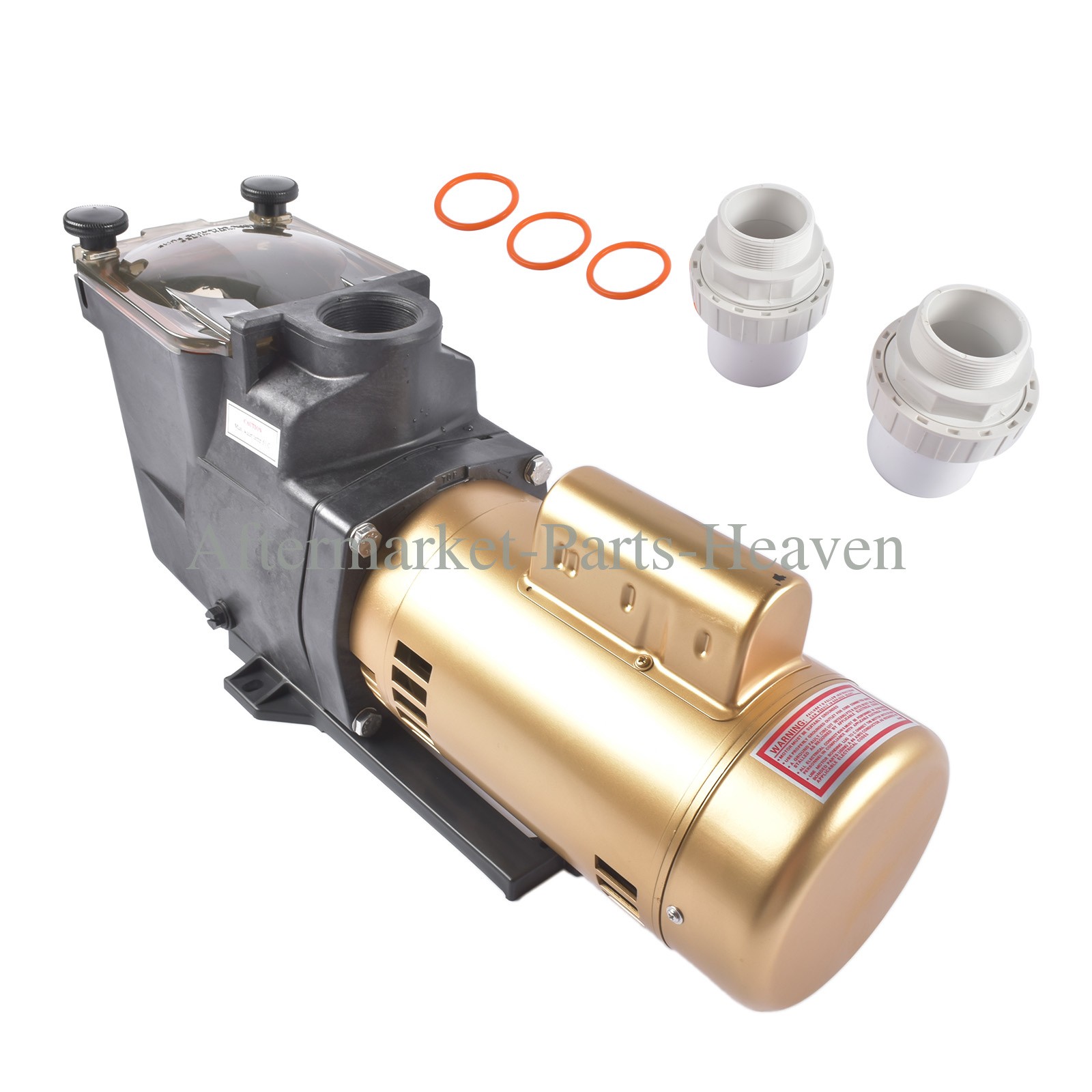 SP2607X10 Super Pool Pump, 115/230V, 1 HP, Single Speed for In-Ground Pools