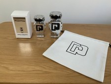 Paco Rabanne PHANTOM Eau De Toilette Silver Robot 50ml With Box & 100ml EMPTY