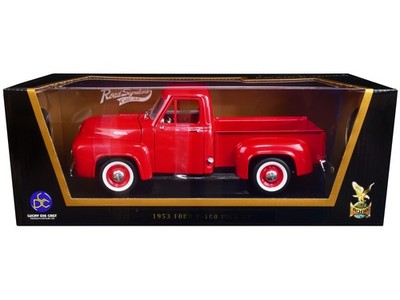 1953 Ford F-100 Pickup Truck Diecast Model Car Red 1/18 by Road