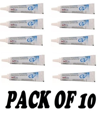 10 Tubes Eyemist Gel 10g   Moisturizing Eye Gel for Dry Eye Relief   2027 EX