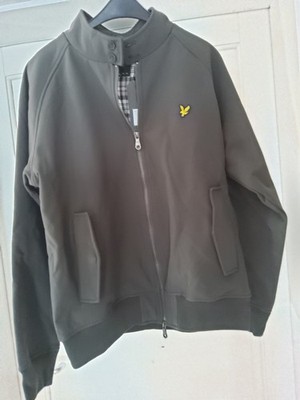Lyle & Scott Softshell Herrington Jacke Gr. L Grau Neu m. Etikett  Übergangsjack