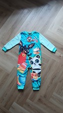BNWT Bing bunny unisex boys girls fleece zip up sleepsuit age 18-24 months
