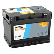 Exide EA612 Premium Carbon Boost 61Ah Autobatterie 12V Starterbatterie Batterie