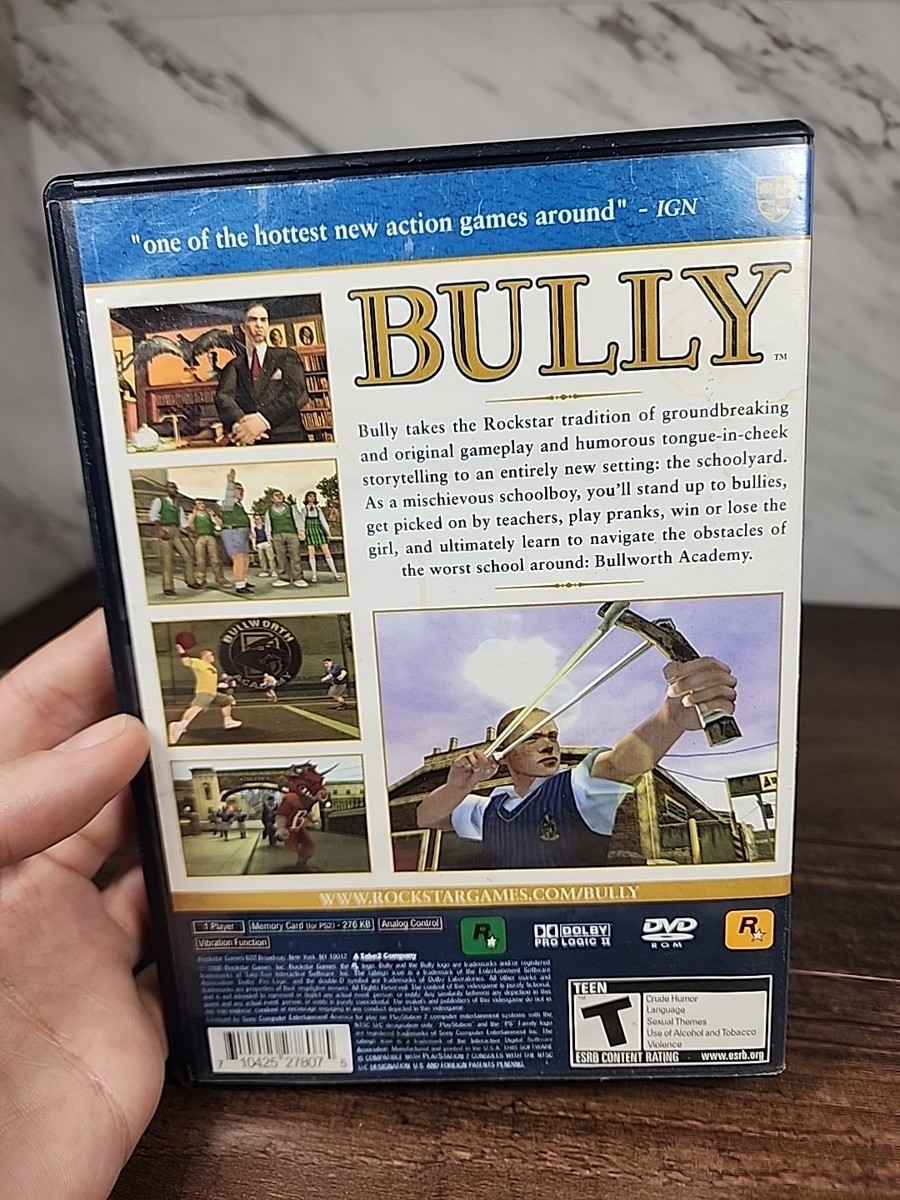 ☆USED☆ ~Bully Playstation 2 Disc No Manual Or Art Tested Works