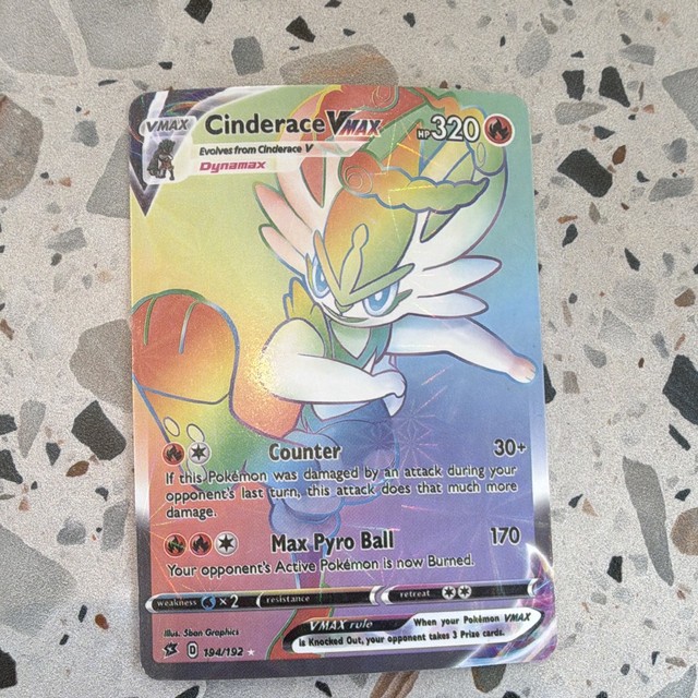 Cinderace VMAX #194 (Rebel Clash (2020))