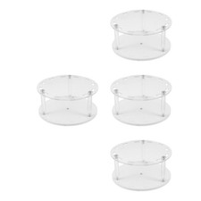 4pcs Tweezer Holder Lash Tech, 12-Hole Rotating Lash Tweezer Holder, Removable