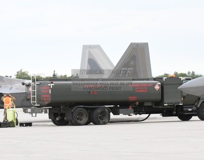 F-22 RAPTORS WHEELER-SACK AIRFIELD NEW YORK 2024 11X14 PHOTO
