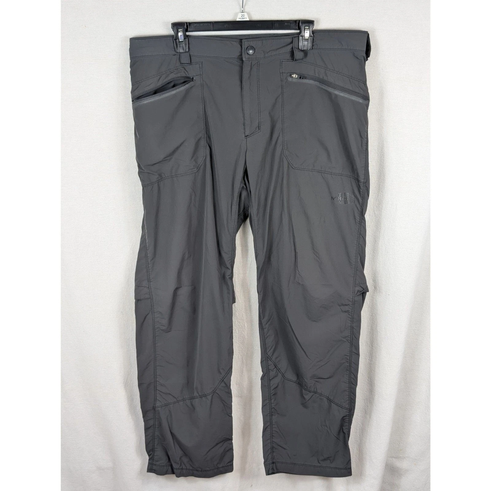 The North Face Vented Knee Hiking Pants Gray Men's Size 38