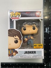 Funko Pop! Figura de vinilo exclusiva de The Witcher: Jaskier #1195 Hot Topic - CN B4
