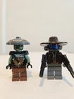 LEGO Star Wars Bounty Hunter Minifigure Lot - Embo and Cad Bane with Blasters