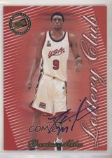 2000 Signature Edition Lottery Club Missing Serial Number Darius Miles Auto 3c7