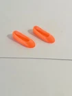 Vintage BARBIE SKIPPER Doll  Taiwan✨NEON ORANGE✨Flats Shoes B#31