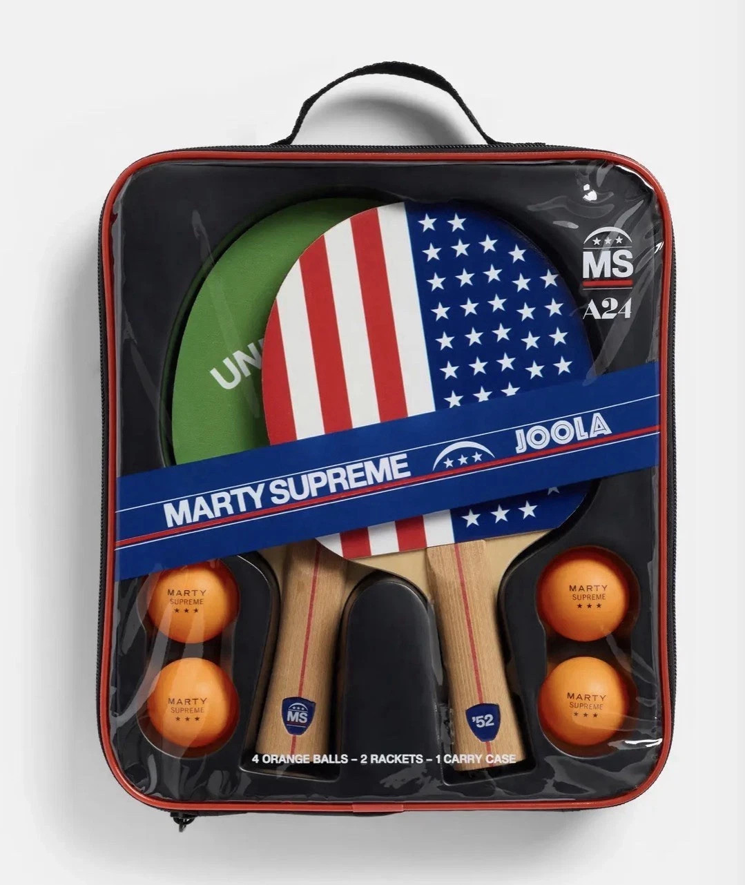 Marty Supreme x JOOLA Table Tennis Ping Pong Kit LE A24 Exclusive