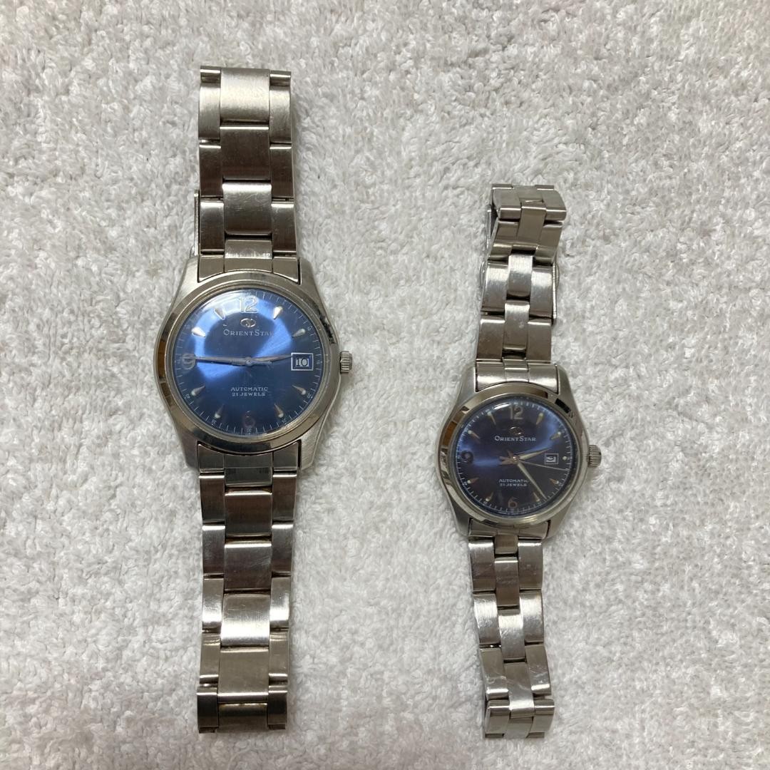 Rare Orient Star Pair Watch Automatic Winding Pur… - image 2