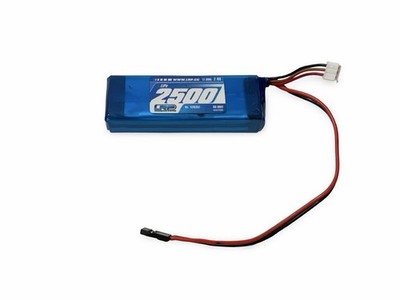 LRP VTEC 2S LiPo Flat Receiver Battery Pack (7.4V/2500mAh) LRP430351 Mugen AE