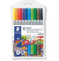 Flamastry Dwustronne Noris Club 10 KoloróW Staedtler Staedtler