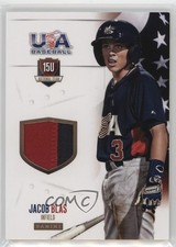 2014 USA Baseball Box Set 15U National Team Jerseys Prime /35 Jacob Blas #48 0bz