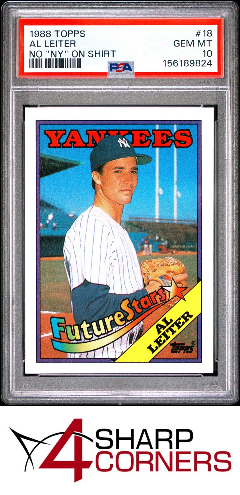 Al Leiter #18 Baseball Cards 1988 Topps trading card — raw and PSA graded price guide