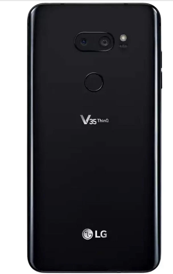 New LG V35 ThinQ Black 64GB/6GB 4G Dual Sim Unlocked Sim Free Phone (US Version) - Image 2 of 4