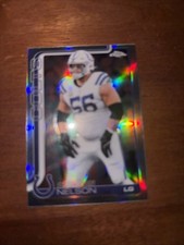 2025 Topps Chrome Football - Quenton Nelson #144 Refractor Colts
