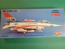 1/72 General Dynamics F-16A Minicraft Hasegawa open box vintage model kit
