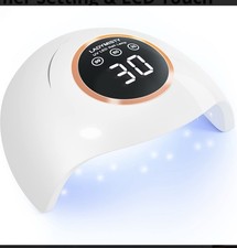 LadyMisty 72W UV LED Lámpara de Uñas Secador de Luz para Uñas Esmalte en Gel con 18 Cuentas