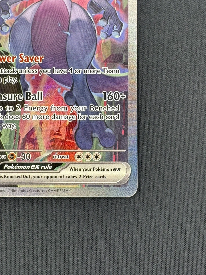 Pokémon TCG Team Rocket's Mewtwo ex 231/182 SIR Destined Rivals 🔥🔥 - Image 3 of 4