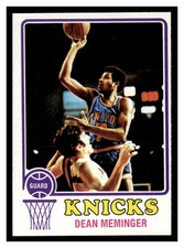 1973-74 Topps BASKETBALL #93 Dean Meminger BK1-02