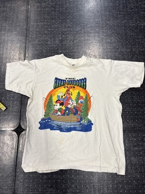 VGT Mickey&Co Tee shirt Mickey goofy & Donald one size fits all rare
