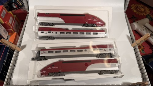 MEHANO 4-teilig Thalys 4341 Triebwagenzug E-Lok Lokomotive DC Licht Spur H0 | Zustand: Gebraucht