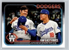 (Shohei Ohtani / Yoshinobu Yamamoto) - 2024 Topps Update #US13 - LA Dodgers
