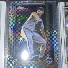 Topps 2023 Chrome Platinum Anniversary Rich Hill X-Fractor Royals #59