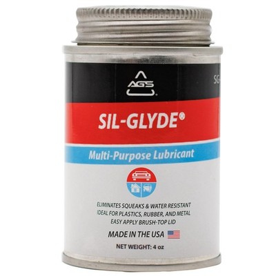 AGS Automotive Solutions SIL-Glyde Brush Top Can Multi-Purpose All-Weather Lu...