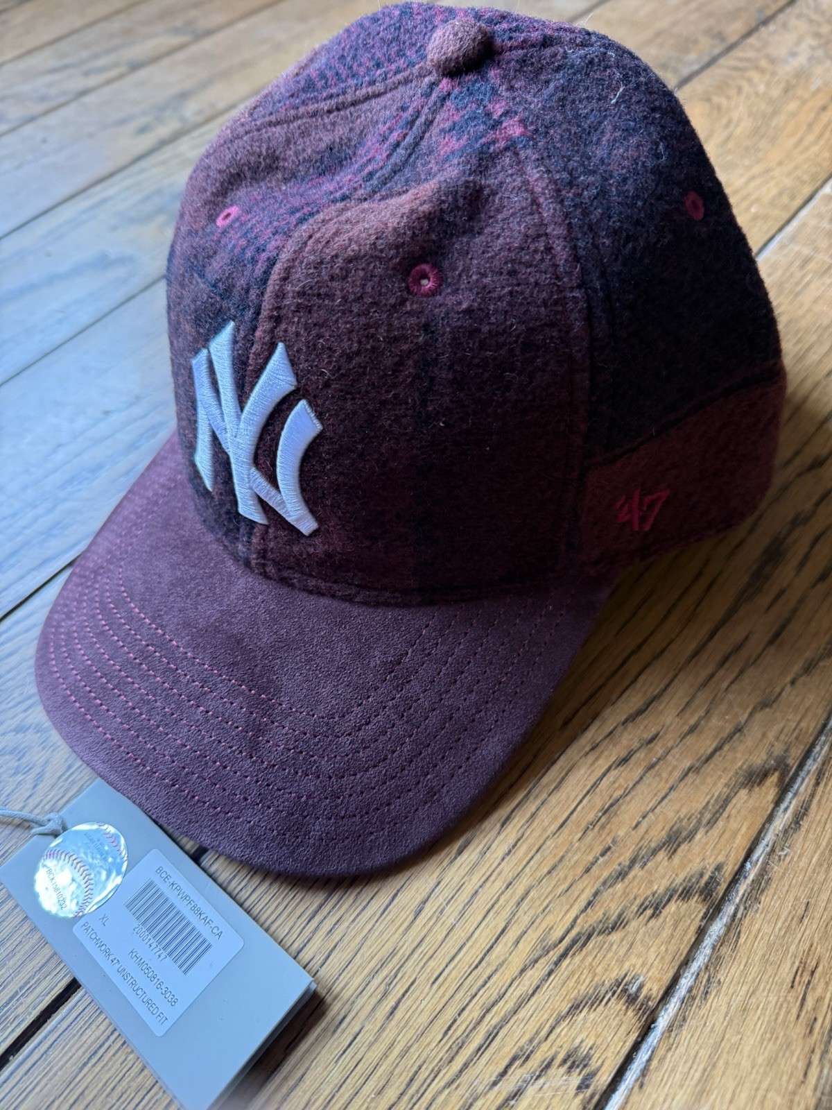 Kith & '47 NY Yankees Patchwork Unstructured Fitt… - image 2