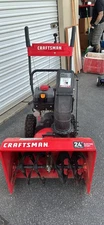 Snowblower - Craftsman 24"  Electric Start Two-Stage Snow Blower