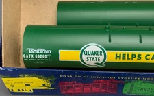 HO Roundhouse MDC 1392 Tank Train Quaker State GATX 69260 Kit HO7108