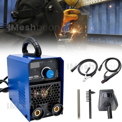 120AMP Mini IGBT ARC Welding Machine Inverter DC MMA Electric Welder Stick 110V